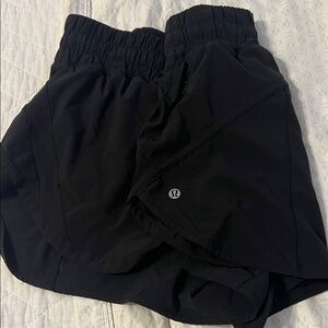 Track that high rise lined shorts 3”